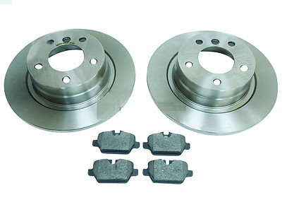 Brake Discs 280mm Solid For BMW 1 Series 116i 116 D 118i 118 D Rear Brake Pads