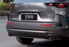 Rear Exhaust Tip Muffler Tailpipe For 2023-2025 Mazda CX-50 Blue (2PCS) steel