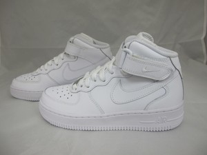nike air force 1 mid junior white