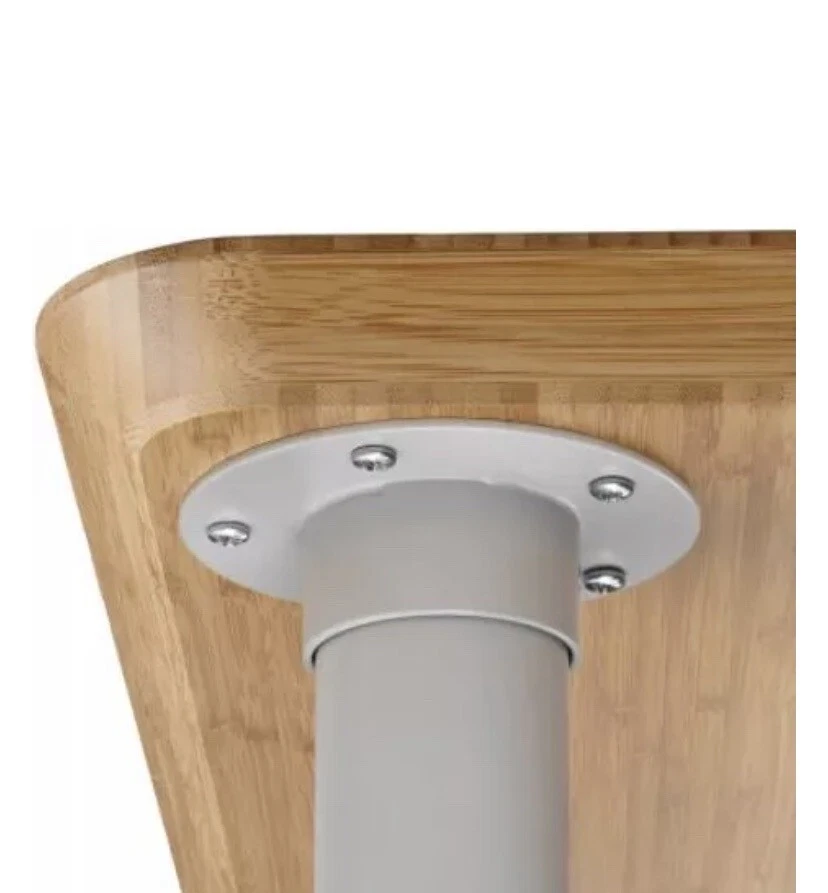 4 x IKEA TORSKLINT Table Legs Light grey 70 cm beech 90365458