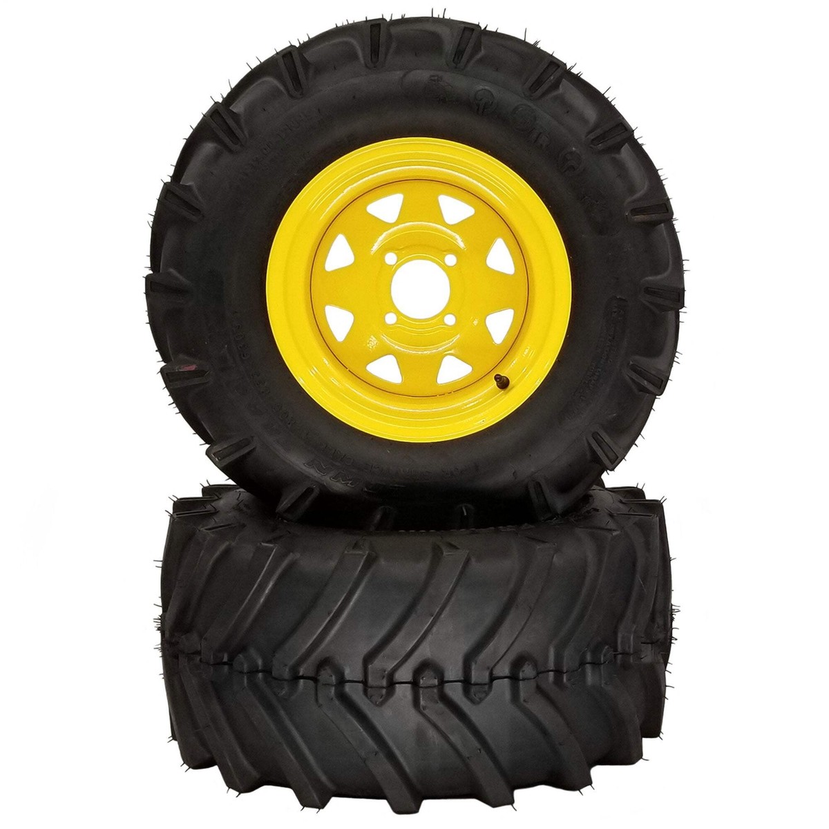 レア John Deere ストラップ 非売品 2) Aggressive Tire Assemblies 24x12.00-12 Fits John Deere ZTrak
