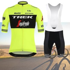 Rennrad Trikot Herren Kurzarm Fahrradtrikot Sets 4D Trägerhose MTB Trikot Sets