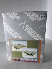 Accurate Armour products 1:35th A053T Challenger Set di 2 torrette per kit trombettiere