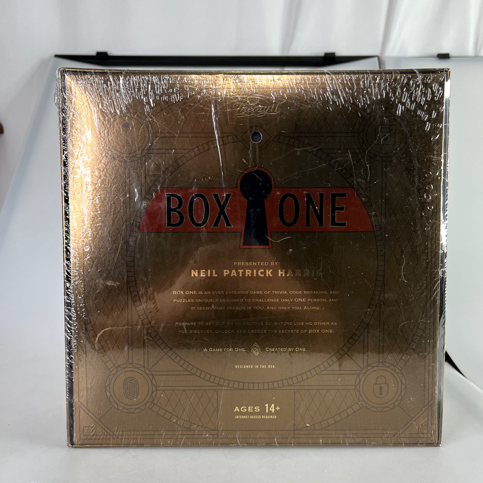 BOX ONE PRESENTED BY NEIL PATRICK HARRIS GAME THEORY 11 NEW SEALED