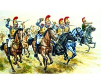 Italeri 1/72 Franz. Schwere Kavallerie Plastikmodellbau
