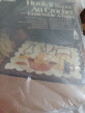 Vintage Vogart Crafts Hook-it Rug Kit Style 4313 Still Life Package Opened