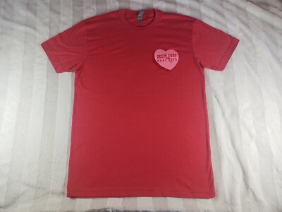 Ruby Red Grapefruit Deep Eddy Vodka T-Shirt Womens Size S M Pick Red Next Level