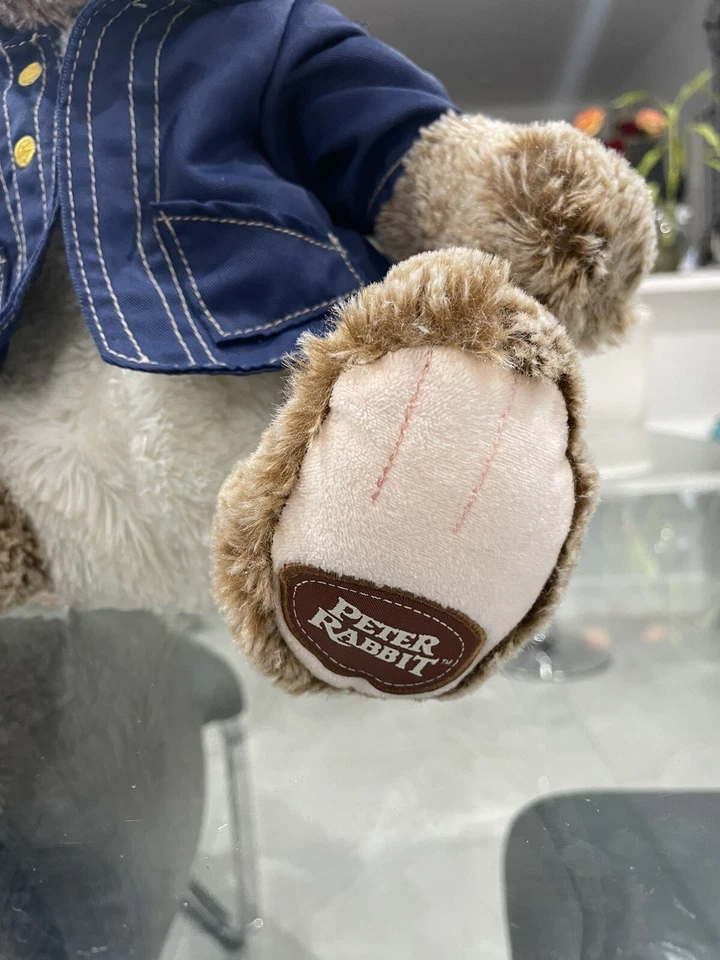 "Peter Rabbit Peluche con Chaqueta Azul 20"" Dan Dee Coleccionistas Peluche Conejito" Foto 4 de 4