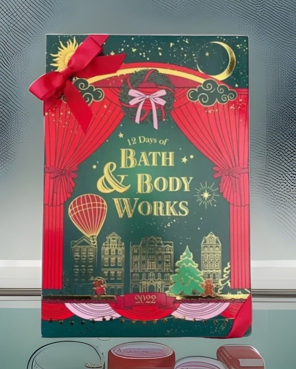 Bath & Body Works Christmas Advent Calendar 12 Days of