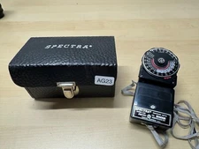 Vintage Spectra Exposure Meter Model Combi 500 w/ Case  (AG23)