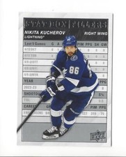 2023-24 Upper Deck Hockey Stat Box Fillers Insert Singles - You Choose