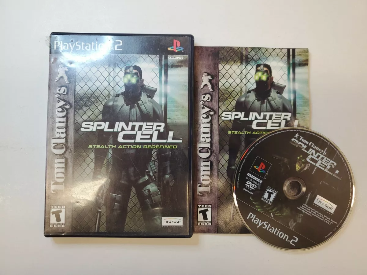 Tom Clancy's Splinter Cell - PlayStation 2 (Jewel case)