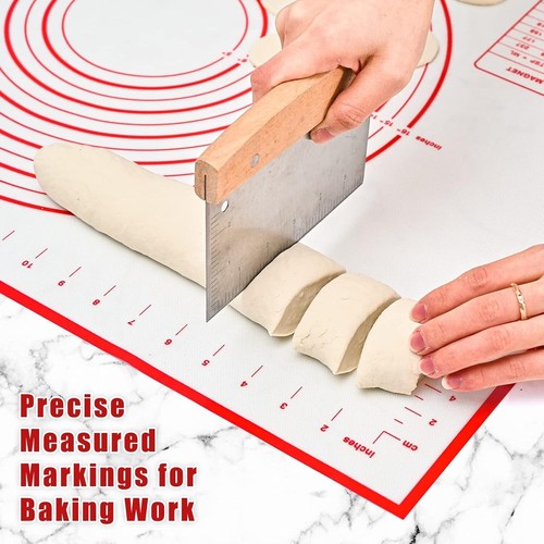 20''x28'' Extra Large Non Stick Slip Silicone Pastry Baking Mat Dough Fondant - Picture 2 of 9
