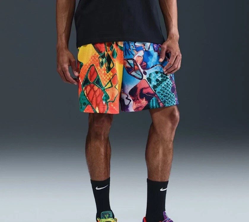 KOBE Nike 6” Dri-FIT Reversible Basketball Shorts MENS
