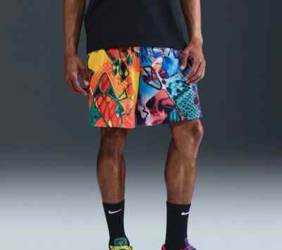 KOBE Nike 6” Dri-FIT Reversible Basketball Shorts MENS HJ4209-010