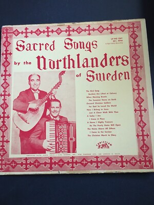 Sacred Songs by the Northlanders of Sweden~Christian Gospel~Xian~FAST SHIPPING