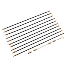 10 X CABLE ACCESS KIT ELECTRICIANS WIRE PULLER RODS DRAW PUSH PULLING WIRE NEW