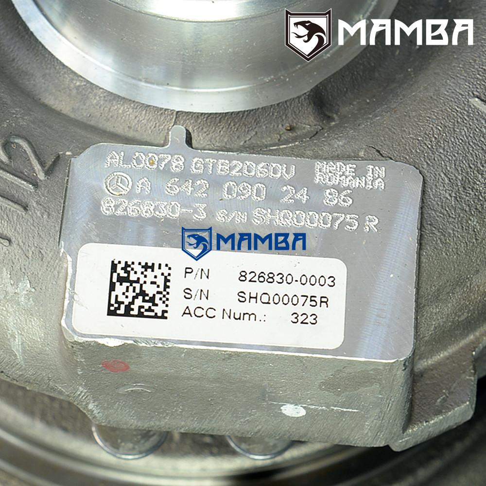 Genuine Turbocharger Garrett GTB2060V 826830-3 A6420902486  