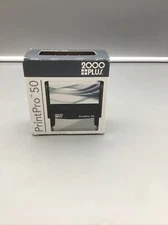 2000 Plus: PrintPro50 Self-Inking Printer & Impression Size 1" x 2-3/4" NEW
