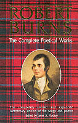 Robert Burns, the Complete Poetical Works by Robert Burns (Paperback, 1993) NEW