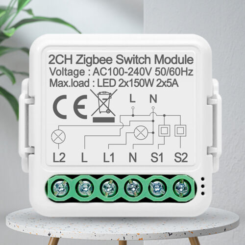 ZigBee Smart Switch Module Remote Control Light Switch Module Timer Schedule - Bild 1 von 18