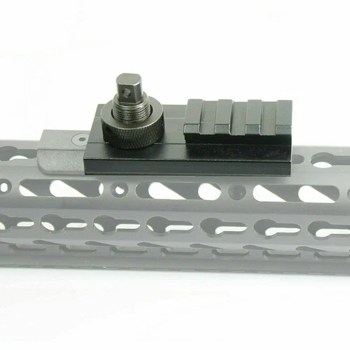 3 Slots Tactical Aluminum Rifle Sling Swivel Stud To Picatinny Rail Bipod Mount - Picture 6 of 22