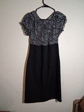 Voir Voir Dress Business Casual Office Professional Animal Print Women's Size 8