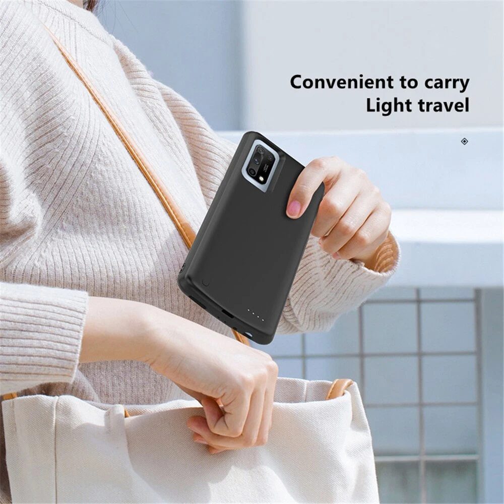 Power Bank For OPPO Find X3 Lite Battery Cases Powerbank Battery Charger Cover Power Bank For OPPO Find X3 Lite Battery Cases Powerbank Battery Charger Cover