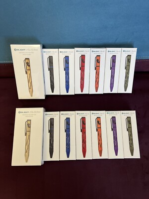 OLIGHT O'Pen mini. 7 bolígrafos mini. Colección completa.