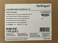 StarTech ST122HD4KU 1x2 UHD 4K HDMI Splitter