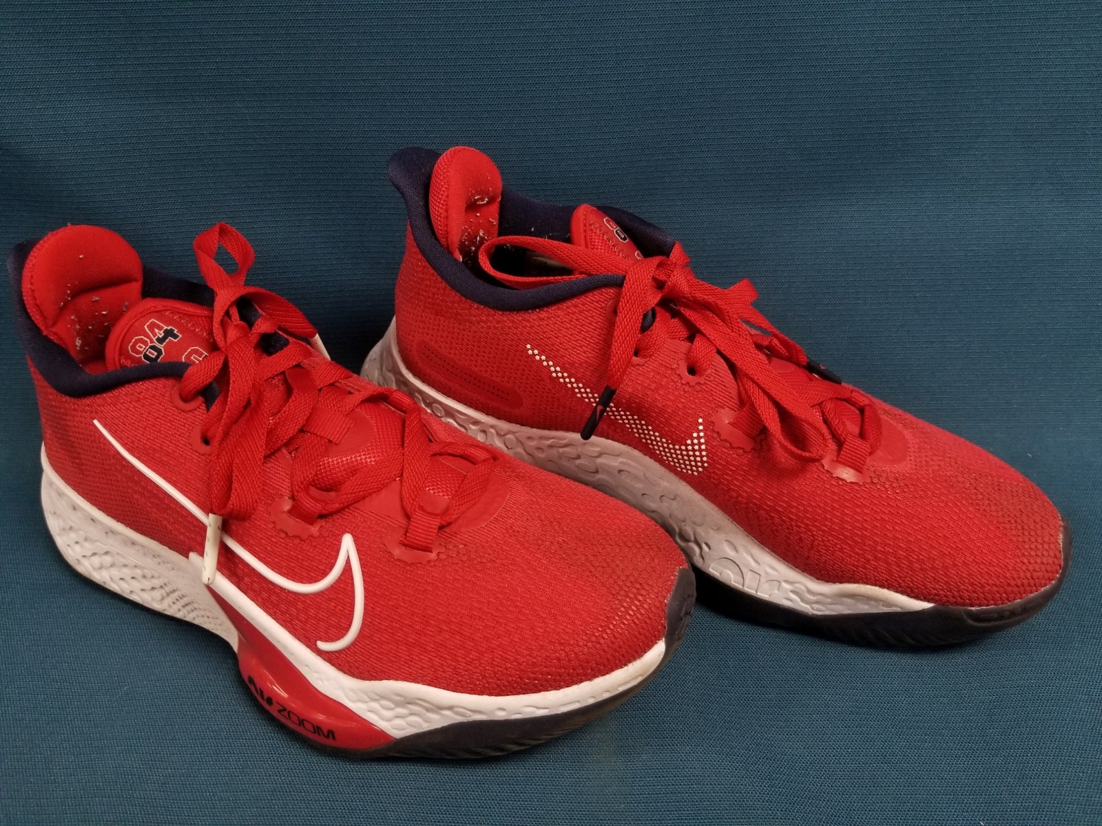 Nike Air Zoom BB NXT Red/Blue Basketball Shoes CK5707600 Men's Sz 5.5