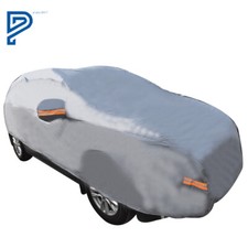 Gray 7 Layers Full Car Cover Outdoor Waterproof Rain Uv Scratch Resistant 3xxl