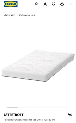 cot mattress ikea australia