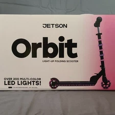 Jetson Orbit Light-Up Folding Kick Scooter Over 200 LEDs JPIX-PNK NEW NIB 