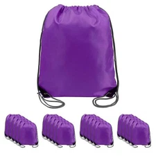 BeeGreen Drawstring Backpack Bags 20|30|50 Packs Reflective String Bags for G...