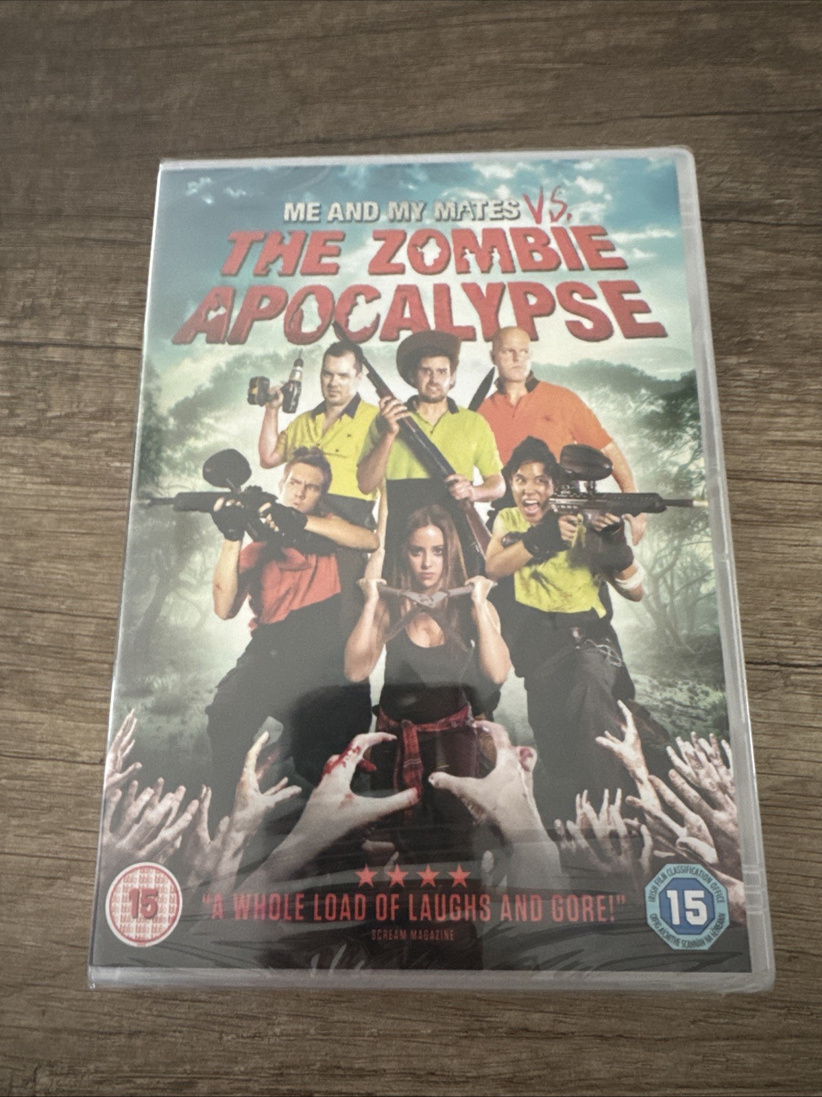 Me and My Mates Vs. The Zombie Apocalypse (2016) NEW SEALED DVD
