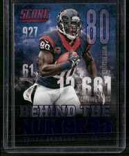 2014 Score #BN2 Andre Johnson Behind the Numbers Blue