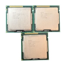 Lot of 3 Intel Xeon E3-1225 3.10GHz Quad-Core CPU Processor SR00G LGA1155 