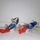 Team Beans Little League Baseball Bear Plush Lot of 2 2001 Small Beanbag — photo 4
