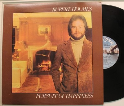 Rupert Holmes Promo Lp Pursuit Of Happiness On Private Stock - Vg++ To Nm/ Vg++