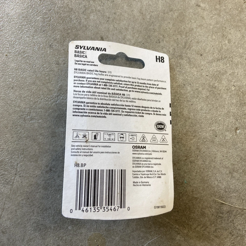 Bombilla antiniebla - Sylvania H8.BP Foto 2 de 2