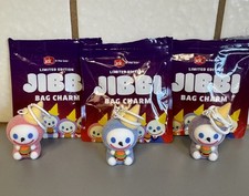 Jack In The Box JIBBI Charm Keychain Limited Edition Set Of 3 ICY SPICY SAUCY