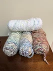 Lot of Lion Brand Homespun Yarn Plus One Discontinued Baby Color