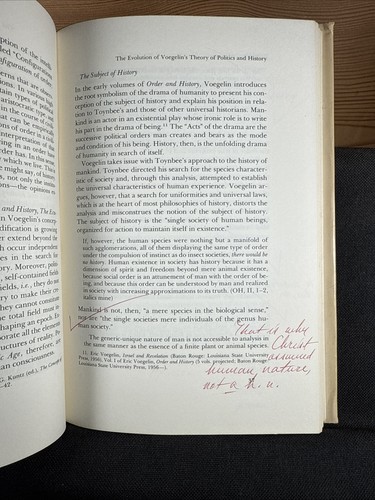 Eric Voegelin's Search for Order in History by Stephen A. McKnight (1978 HCDJ) - Picture 8 of 11