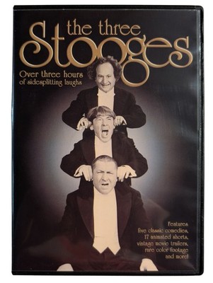 The Three Stooges (DVD)   Over 3 Hours of Classic Laughs