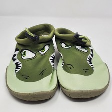 Body Glove Sea Pals Green Crocodile Adjustable Water Shoes Baby/Toddler Size 10
