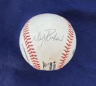 AUTOGRAPHED MLB OFFICIAL NL BASEBALL WES PARKER FIRSTBASE LOS ANGELES DODGERS