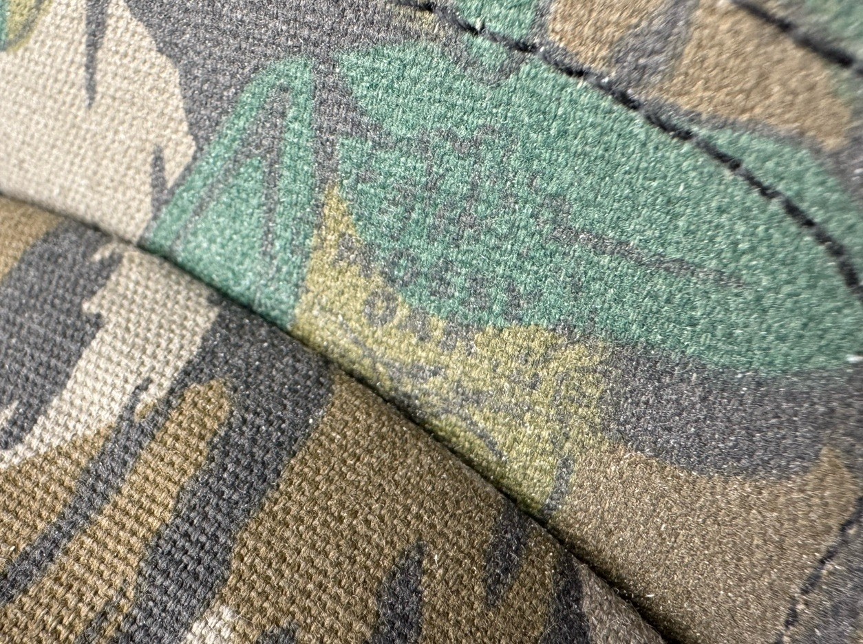 Vintage Mossy Oak Greenleaf Rotanium Snapback Hat Camo Made in USA Camouflage