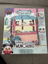 Disney Munchlings 5 Exc Munchlings, 10 Pcs Dumpling Cart Scented/Bubbles NEW