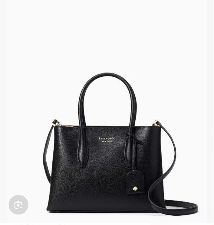 Kate Spade New York Women Eva Small Top Zip Black Satchel And Crossbody